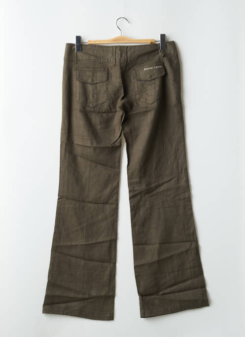 Pantalon chino vert FREEMAN T.PORTER pour femme