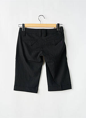 Bermuda tissage popeline taille normale noir FREEMAN T.PORTER homme