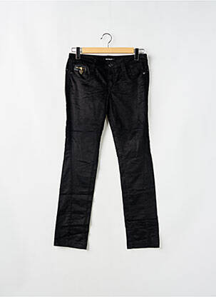 Jeans coupe slim stretch taille normale noir GUESS femme