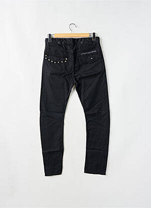 Jeans coupe slim tissage brut taille normale noir LE TEMPS DES CERISES femme