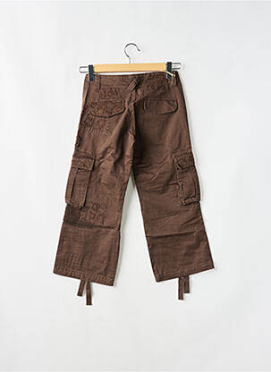 Pantacourt poches taille normale marron LOIS homme