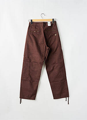 Jeans coupe droite poches taille normale marron MELTIN'POT homme
