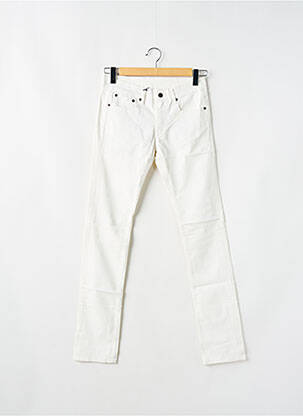 Jeans coupe slim blanc HELLS BELLS pour femme