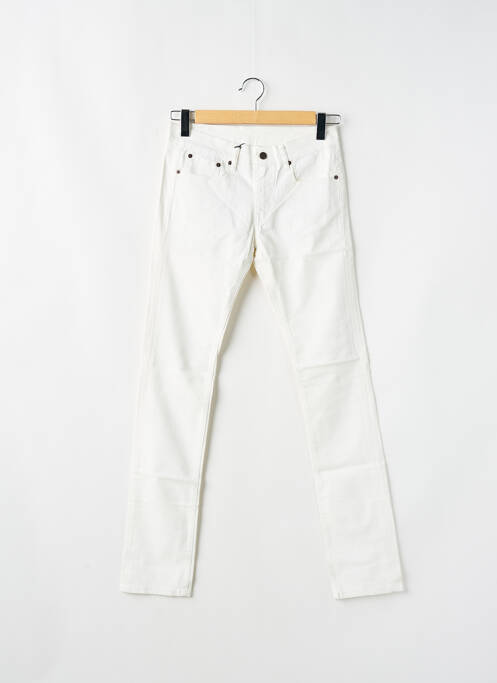 Jeans coupe slim blanc HELLS BELLS pour femme