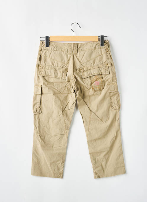 Pantacourt beige GURU pour femme