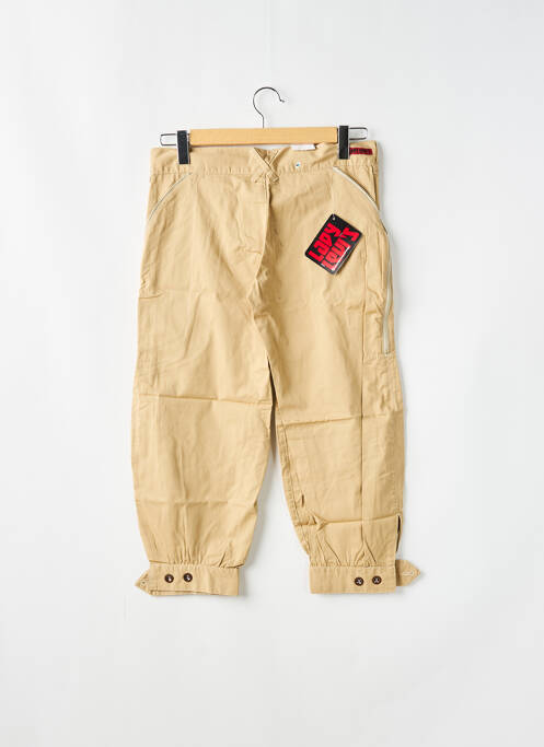 Pantacourt beige LEVIS femme