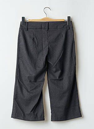 Pantacourt fermeture zippée sous rabat boutonné gris PAKO LITTO femme