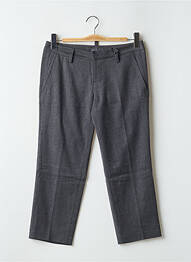 Pantalon chino taille basse taille basse gris PHARD femme