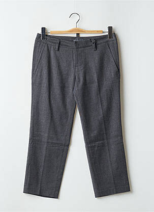 Pantalon chino taille basse taille basse gris PHARD femme