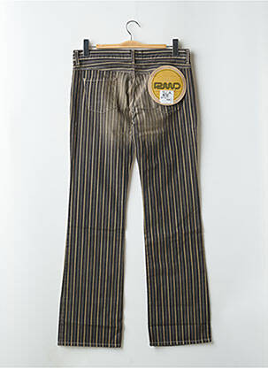 Jeans bootcut stretch taille basse gris RWD femme