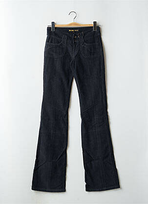 Pantalon flare stretch noir RWD femme