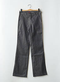 Pantalon flare taille haute taille haute gris RWD femme