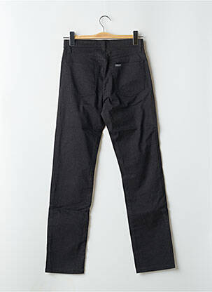 Pantalon slim poches taille haute gris RWD femme