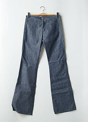 Pantalon chino stretch taille normale bleu RWD femme