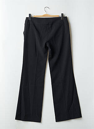 Pantalon droit tissage crêpe taille normale noir SCHOOL RAG femme