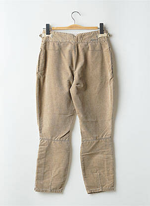Pantalon 7/8 stretch taille normale beige SCHOOL RAG femme