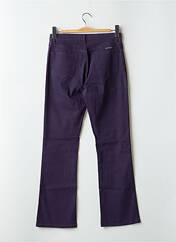 Jeans bootcut violet SCHOOL RAG pour femme seconde vue