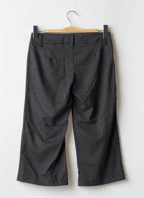 Pantacourt fermeture zippée sous rabat boutonné gris PAKO LITTO femme