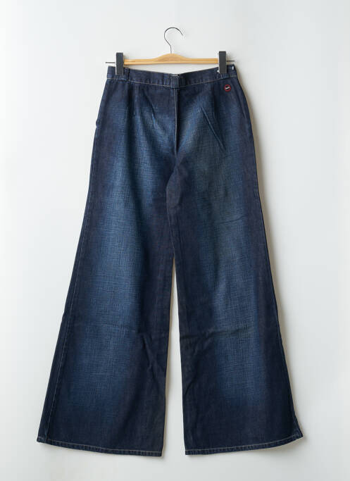 Jean coupe flare bleu RWD pour femme