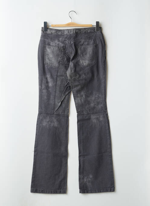 Jeans bootcut stretch taille basse gris SCHOOL RAG femme