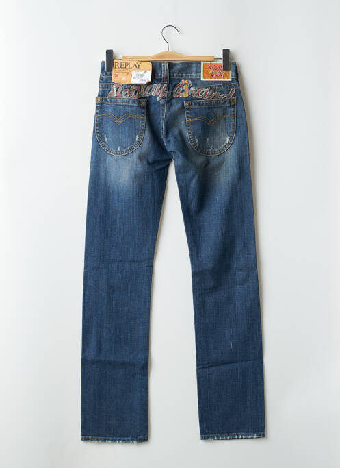 Jeans coupe slim bleu REPLAY pour femme