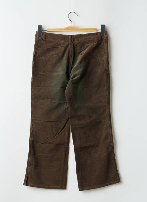 Pantacourt marron TEDDY SMITH pour femme