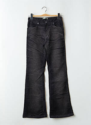 Jeans coupe droite taille normale taille normale noir SCHOOL RAG femme