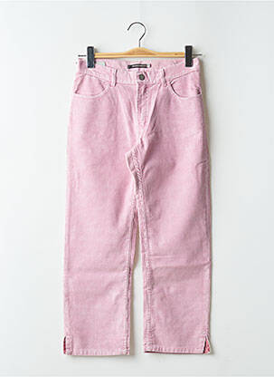Pantacourt taille normale taille normale rose SCHOOL RAG femme
