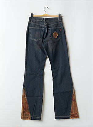 Jeans coupe droite taille normale taille normale bleu TEDDY SMITH femme