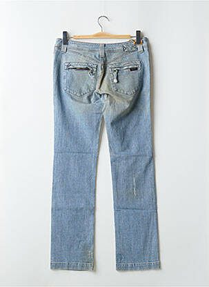 Jeans coupe slim tissage brut taille normale bleu TEDDY SMITH femme