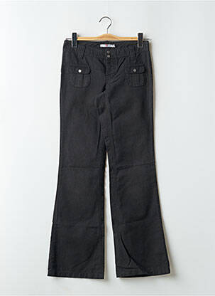 Jean coupe flare taille normale taille normale noir TEDDY SMITH femme