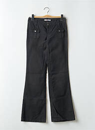 Jean coupe flare taille normale taille normale noir TEDDY SMITH femme