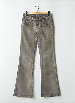 Jean coupe flare taille normale taille normale gris TEDDY SMITH femme