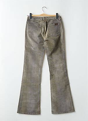 Jean coupe flare taille normale taille normale gris TEDDY SMITH femme