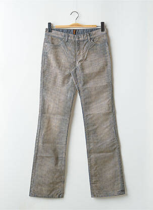 Jeans coupe droite taille normale taille normale gris TEDDY SMITH femme