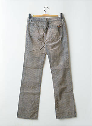 Jeans coupe droite taille normale taille normale gris TEDDY SMITH femme