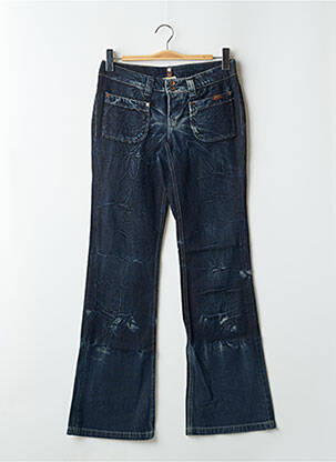 Jean coupe flare taille normale taille normale bleu TEDDY SMITH femme