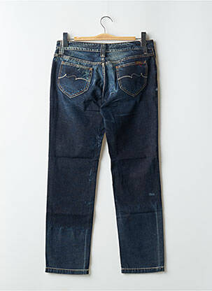 Jeans coupe slim tissage brut taille normale bleu TEDDY SMITH femme