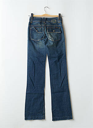 Jeans coupe droite taille normale taille normale bleu TEDDY SMITH femme