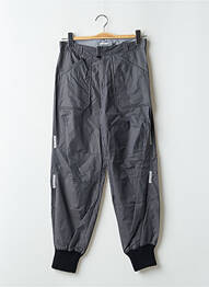 Pantalon droit taille normale taille normale gris TEDDY SMITH femme