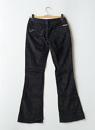 Jean coupe flare taille normale taille normale noir FIVE SOUL femme