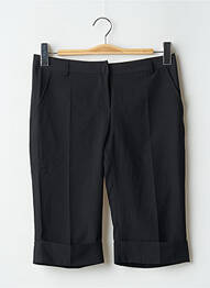 Bermuda slim taille normale noir UNION SQUARE femme