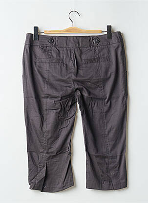 Bermuda tissage popeline taille normale gris VERO MODA femme