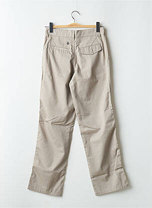 Pantalon droit tissage popeline taille normale beige VOLCOM femme
