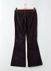 Pantalon flare violet TEDDY SMITH pour femme seconde vue