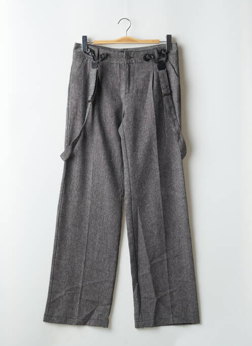 Pantalon droit gris ONLY pour femme