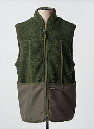 Veste casual coupe droite vert FORÉT homme