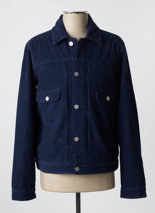 Veste casual bleu EDWIN pour homme