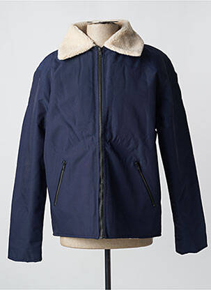 Blouson poches bleu BLOTTER ATELIER homme