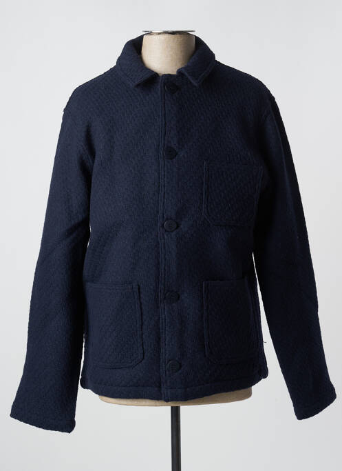 Manteau court bleu LA PAZ pour homme